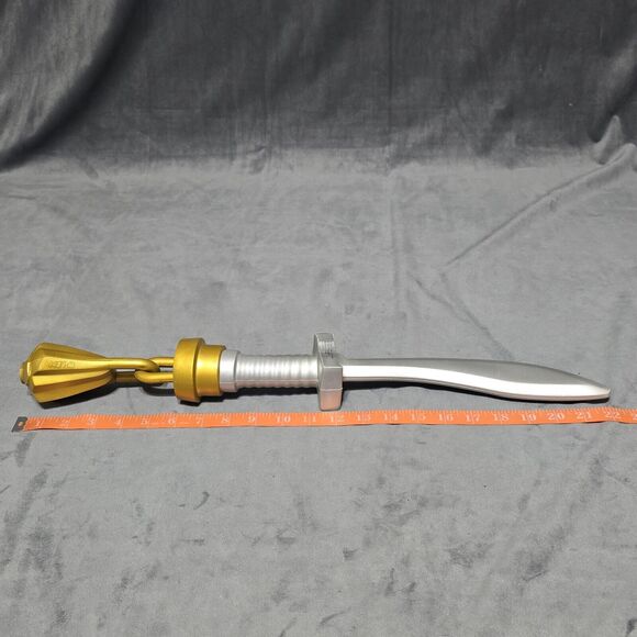 2017 Lego Ninjago The Movie, Toy Foam Sword w/ Gold Dangling "Tassel" Piece - Picture 14 of 15